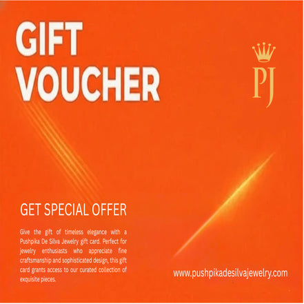 Pushpika De Silva Jewelry Gift card
