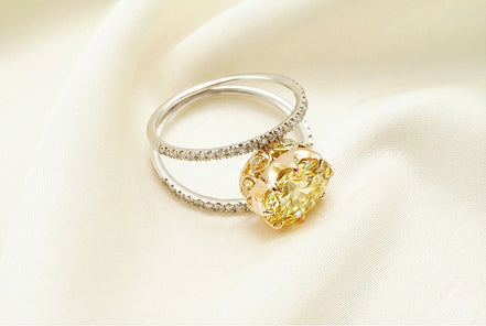 Yellow Sapphire Ring