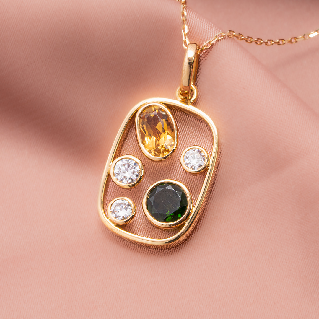 A Symphony of Gems – Yellow for Sunshine, Green for Earth, Diamonds for Stars