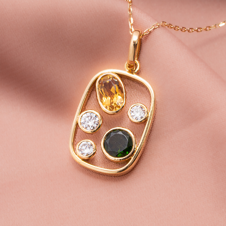 A Symphony of Gems – Yellow for Sunshine, Green for Earth, Diamonds for Stars