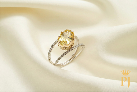 Yellow Sapphire Ring